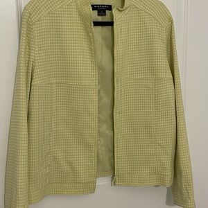 RAFAEL Green Blazer Lightweight Contemporary Design